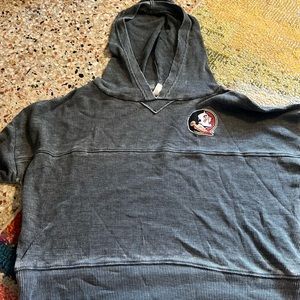 Florida State Cropped Vintage Hoodie